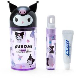 Sanrio Kuromi Toothbrush & Cup Set 3 pcs