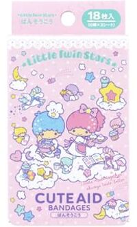 Sanrio Little Twin Stars Band-Aid 18 pcs