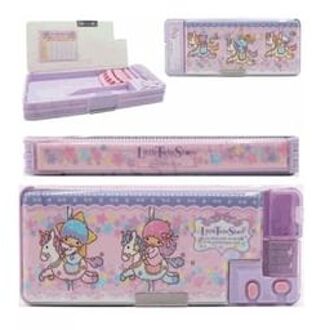 Sanrio Little Twin Stars Magic Pencil Box 1 pc PURPLE