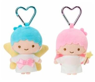 Sanrio Little Twin Stars Mini Mascot Bag Charm / Keyring LaLa (7 x 4.5 x 8.5cm)