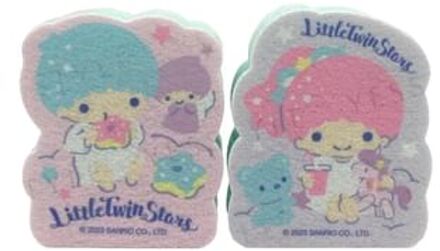 Sanrio Little Twin Stars Sponge 2 pcs PURPLE