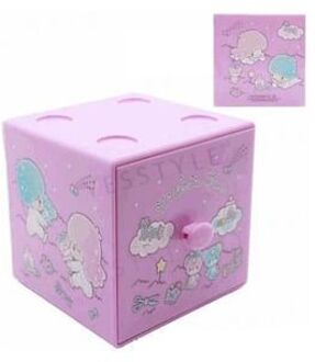Sanrio Little Twin Stars Stackable Storage Box 1 pc PURPLE