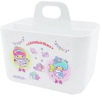 Sanrio Little Twin Stars Stackable Storage Tray 1 pc WHITE
