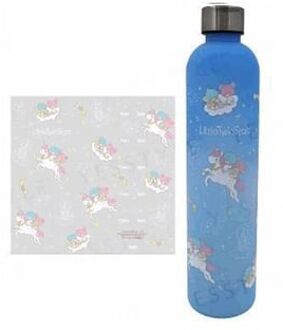 Sanrio Little Twin Stars Water Bottle 1000ml 1000ml BLUE