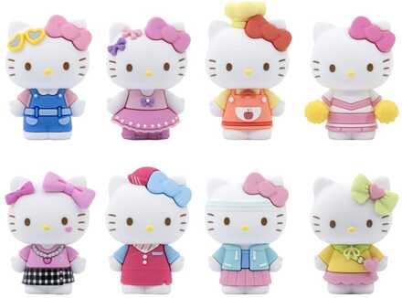 Sanrio Mini-Doll Cute Outfits Series Mini Figures Hello Kitty 5 cm Display (12)