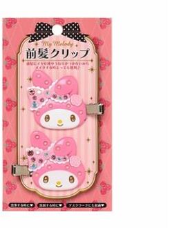 Sanrio My Melody Bangs Hair Clip Deluxe (Set of 2) 5.3 x 4.3cm