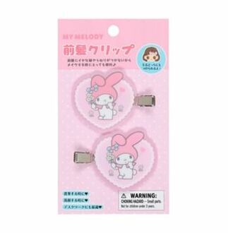 Sanrio My Melody Bangs Hair Clip (Set of 2) 5.7 x 4.5cm