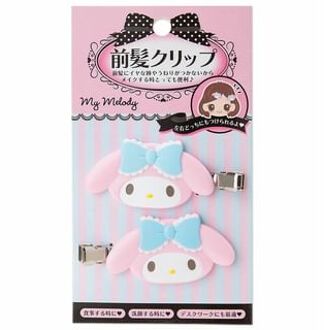 Sanrio My Melody Bangs Hair Clip (Set of 2) 6 x 3.5cm