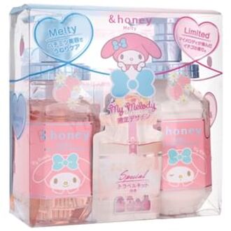 Sanrio My Melody &honey Melty Moist Repair Shampoo & Treatment Set 1 set