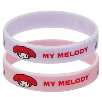 Sanrio My Melody Insect Repellent Silicone Ring Bracelet 2 pcs
