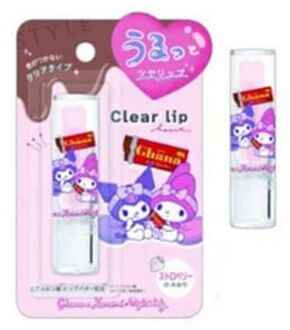 Sanrio My Melody & Kuromi x Lotte Ghana Lip Cream 1 pc