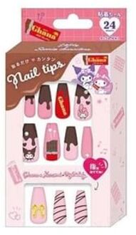 Sanrio My Melody & Kuromi x Lotte Ghana Nail Tip 1 set