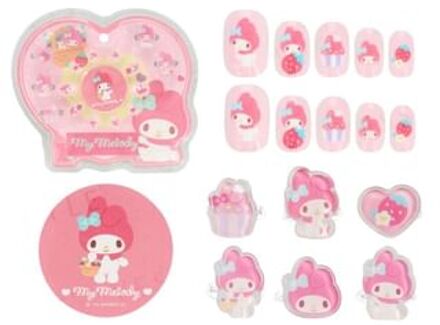 Sanrio My Melody Nail Tips & Ring Set 1 set