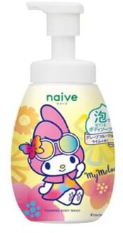 Sanrio My Melody Naive Foaming Body Wash 600ml