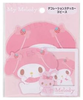 Sanrio My Melody School Stickers 1 pc PINK