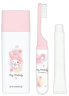 Sanrio My Melody Square Toothbrushing Set 1 set