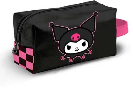 Sanrio Plus Brick Travel Toiletry Bag Kuromi Chess Multicolour