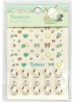 Sanrio Pochacco Nail Art Sticker 1 set