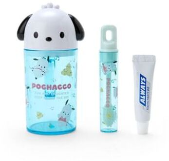 Sanrio Pochacco Toothbrush & Cup Set 3 pcs