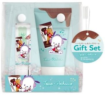 Sanrio Pochacco x Lotte Toppo Lip & Hand Cream Gift Set 2 pcs