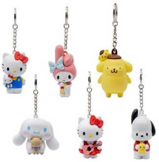 Sanrio Pocket Hero Keychain Hello Kitty and Friends Display (12)