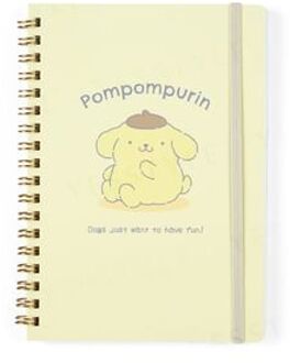 Sanrio Pompompurin B6 Notebook 1 pc YELLOW