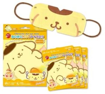 Sanrio Pompompurin Hot Eye Mask 3 pcs