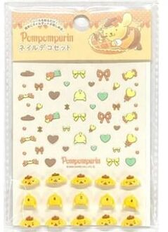 Sanrio Pompompurin Nail Art Sticker 1 set