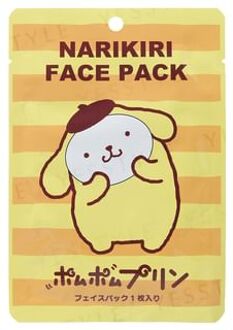Sanrio Pompompurin Narikiri Face Pack 1 pc