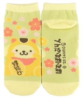 Sanrio Pompompurin Socks Lucy Cat 1 pair