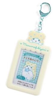 Sanrio PVC Photo Card Holder Keyring (Marumofubiyori) 7.4 x 0.3 x 14.4cm