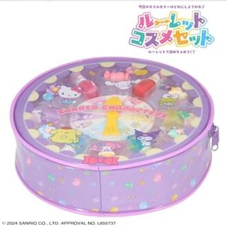 Sanrio Roulette Cosmetic Set Sanrio Characters - 14 pcs