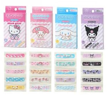 Sanrio Sanrio Characters Adhesive Bandages (15 pcs) Cinnamoroll (7.2 x 1.9cm)