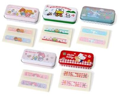 Sanrio Sanrio Characters Bandage with Case (10 pieces) Cinnamoroll (10 x 4.8 x 2.3cm)