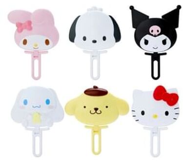 Sanrio Sanrio Characters Die Cut Face-shaped Hand Mirror / Desktop Mirror Pochacco (14.9×1.3×21.3cm)