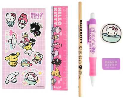 Sanrio Stationery Set 6-Pack Hello Kitty