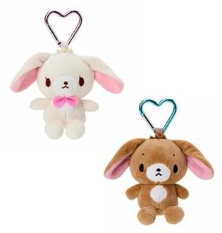 Sanrio Sugarbunnies Mini Mascot Bag Charm / Keyring Kuro Usa (9 x 4.5 x 9cm)