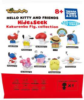 Sanrio Twinchees Mini Figures Hello Kitty & Friends Hide ´n´ Seek 5 cm Display (24)