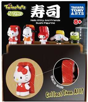 Sanrio Twinchees Mini Figures Hello Kitty & Friends Sushi Kawai 5 cm Display (24)