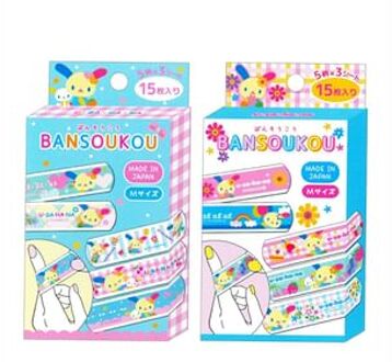 Sanrio Usahana Bandage (15 Pieces) Check - Packing/H120×W65×D15mm