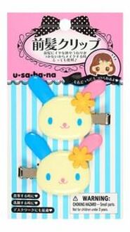 Sanrio Usahana Bangs Hair Clip (Set of 2) 5.8 x 4.3cm