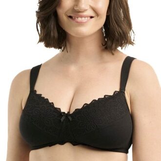 SANS COMPLEXE Ava Post Surgical Non Wire Bra Zwart - C 75,C 80,C 85,C 90,C 95,D 75,D 80,D 85,D 90,D 95,E 80,E 85,E 90,E 95