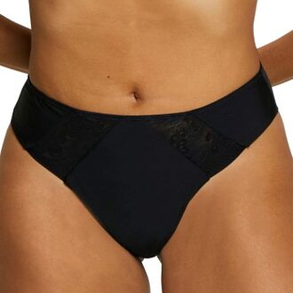SANS COMPLEXE Perfect Shape Tanga * Actie * Zwart - Small,Medium,Large,X-Large