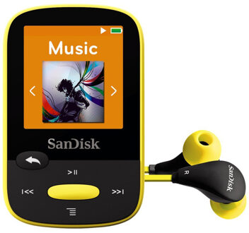 Sansa Clip Sport 8GB Geel