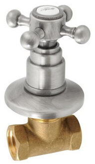 Sanswiss Kruisgreep Warm Water Sapho Antea 6x6 cm Goud