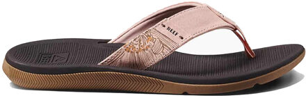 Santa Ana Slippers Dames 37.5 Zwart dessin
