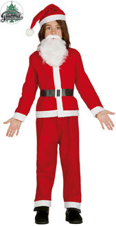 Santa Claus Kerstpakje kind Rood - Zalm