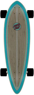Santa Cruz Cabana Dot Pintail Longboard 9.2 Blauw dessin