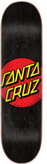 Santa Cruz Classic Dot 8.25 Skateboard Deck 8.25 Zwart