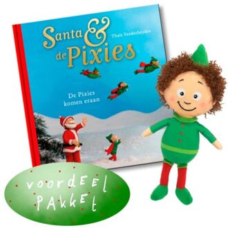 Santa & De Pixies, Pakket Pixiepop + De Pixies Komen Eraan - Santa & De Pixies - Thaïs Vanderheyden